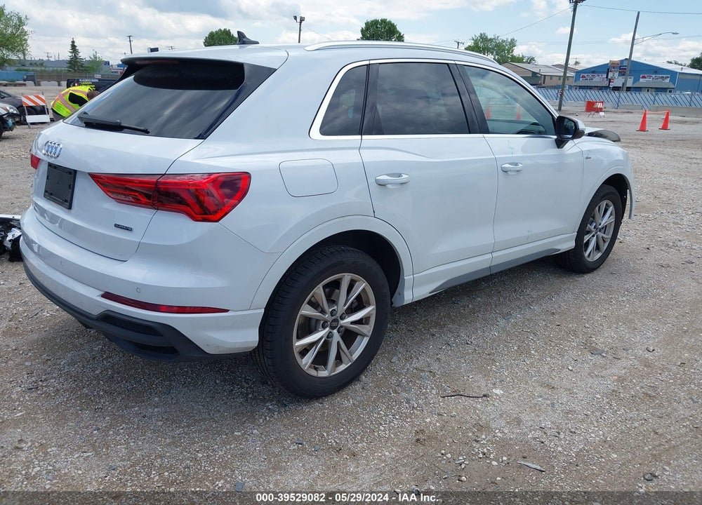 2023 AUDI Q3 PREMIUM PLUS 45 TFSI S LINE QUATTRO TIPTRONIC VIN: WA1EECF38P1136711