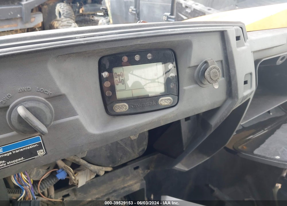 2019 KAWASAKI KRT800 C VIN: JKBRTCG13KB516896