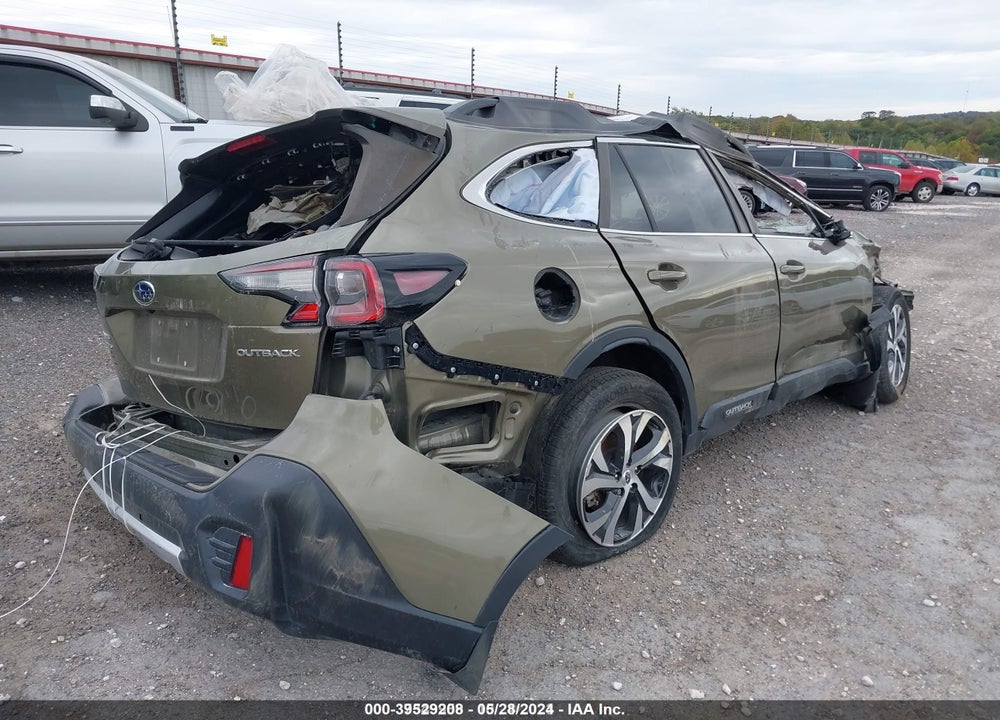 2021 SUBARU OUTBACK LIMITED VIN: 4S4BTANC7M3167965