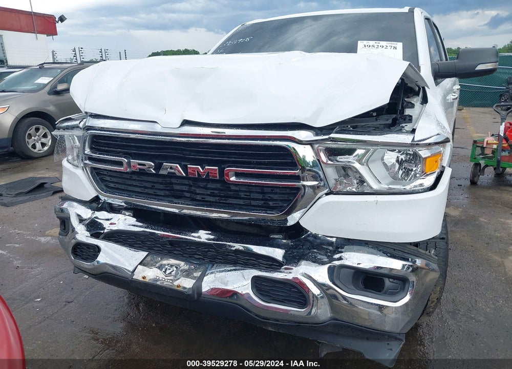 2019 RAM 1500 BIG HORN/LONE STAR 4X4 5'7 BOX VIN: 1C6RRFFGXKN907615