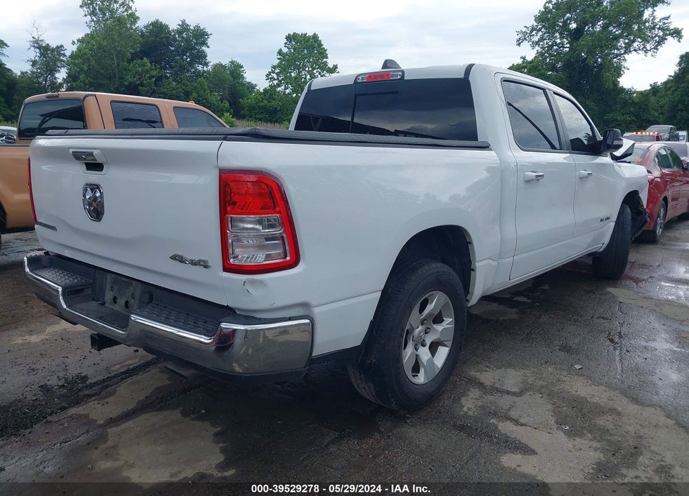2019 RAM 1500 BIG HORN/LONE STAR 4X4 5'7 BOX VIN: 1C6RRFFGXKN907615