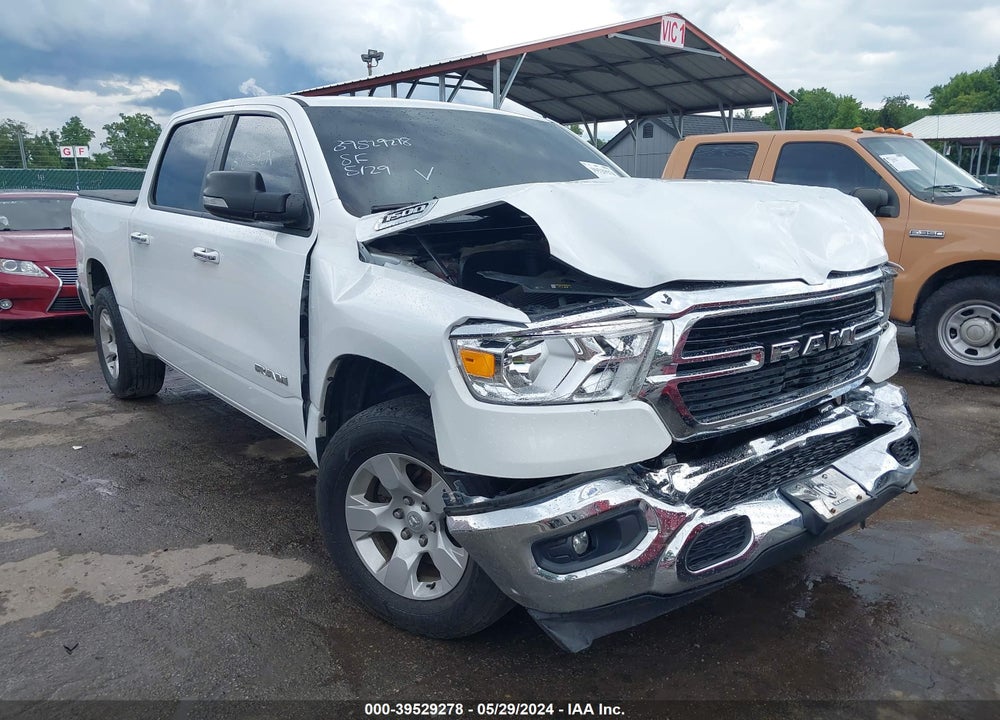 2019 RAM 1500 BIG HORN/LONE STAR 4X4 5'7 BOX VIN: 1C6RRFFGXKN907615