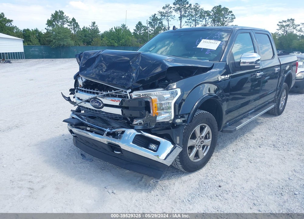 2019 FORD F-150 LARIAT VIN: 1FTEW1E47KKE55473