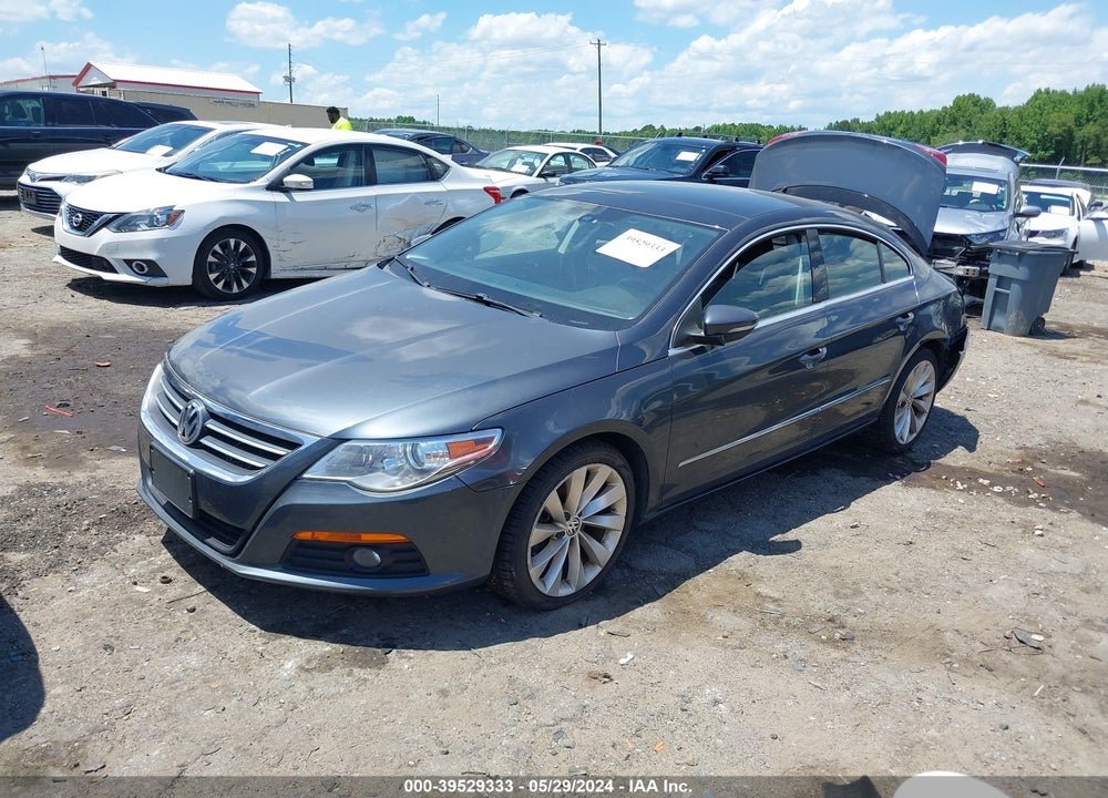2012 VOLKSWAGEN CC LUX LIMITED VIN: WVWHP7AN4CE534143