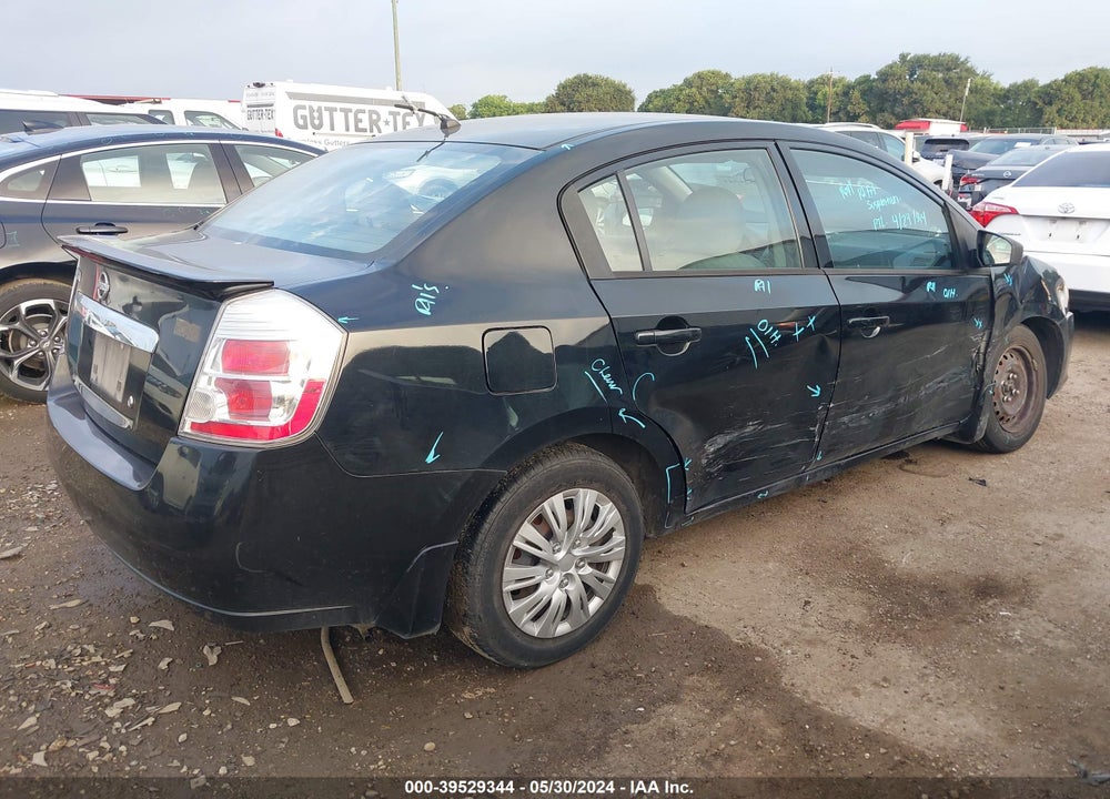 2012 NISSAN SENTRA 2.0 VIN: 3N1AB6AP0CL782128
