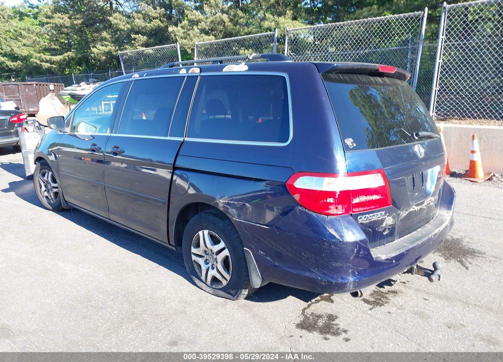 2006 HONDA ODYSSEY EX VIN: 5FNRL38446B012167