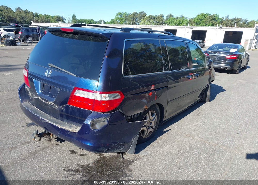 2006 HONDA ODYSSEY EX VIN: 5FNRL38446B012167