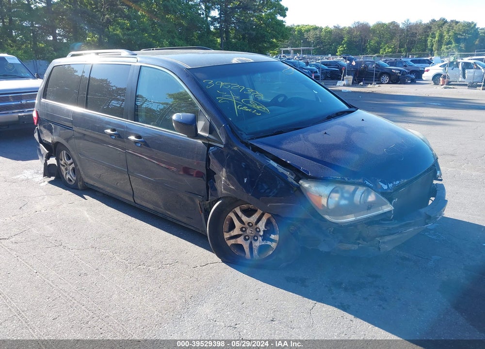 2006 HONDA ODYSSEY EX VIN: 5FNRL38446B012167