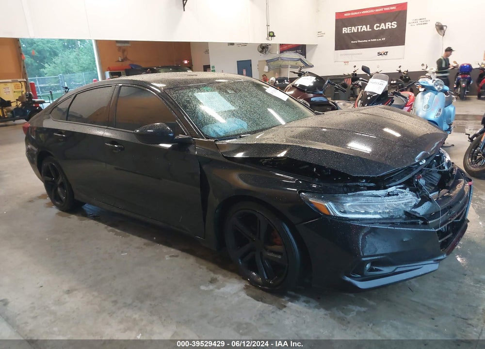 2021 HONDA ACCORD SPORT VIN: 1HGCV1F33MA101637