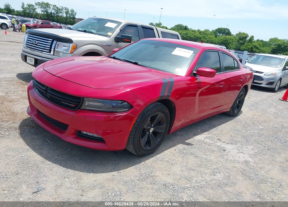 2016 DODGE CHARGER SXT VIN: 2C3CDXHG4GH187197