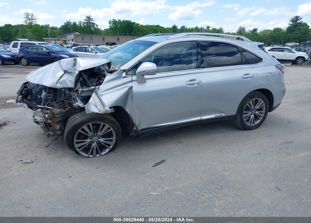 2013 LEXUS RX 450H VIN: JTJBC1BA0D2053350