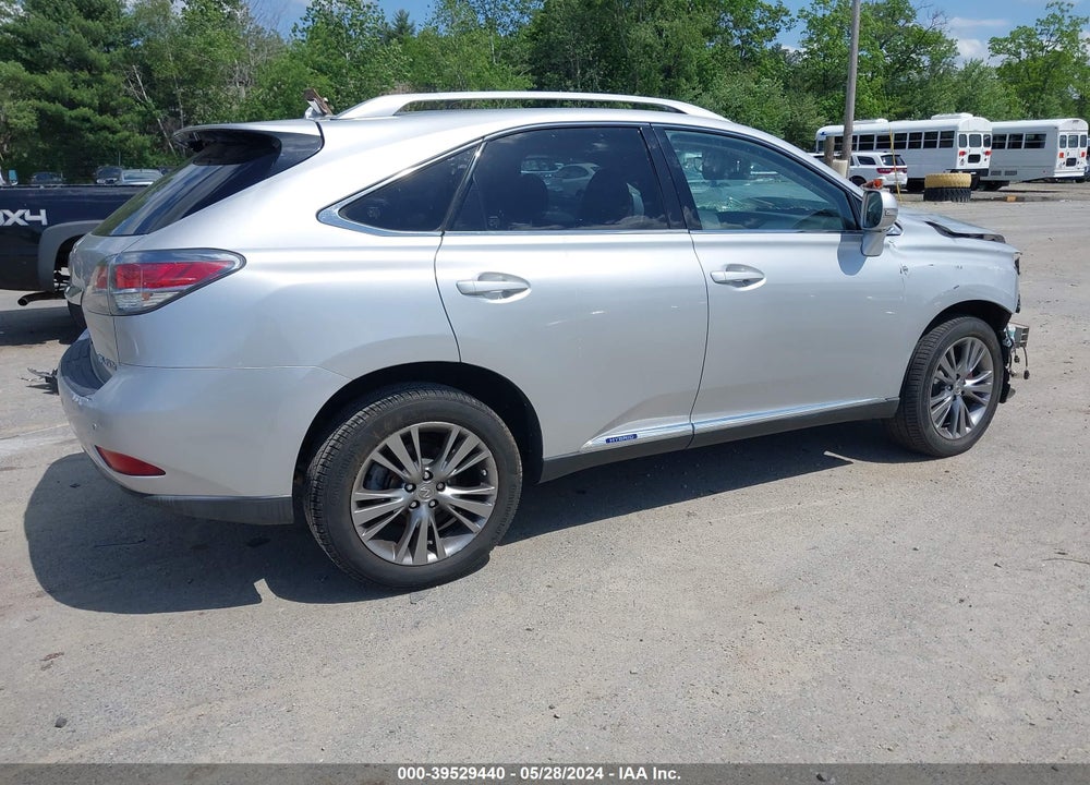 2013 LEXUS RX 450H VIN: JTJBC1BA0D2053350