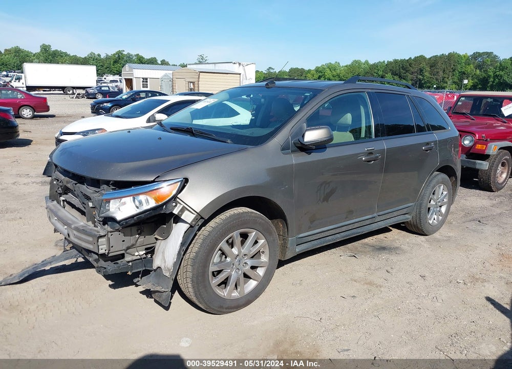 2013 FORD EDGE SEL VIN: 2FMDK3J92DBA51316
