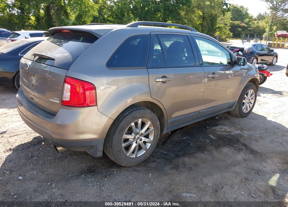 2013 FORD EDGE SEL VIN: 2FMDK3J92DBA51316