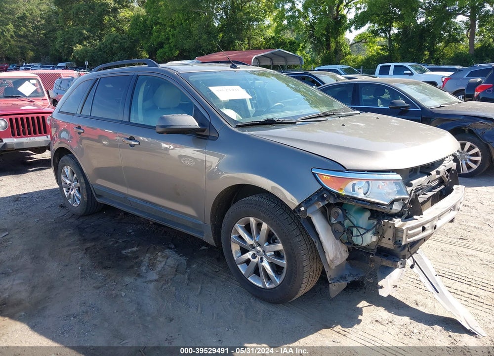 2013 FORD EDGE SEL VIN: 2FMDK3J92DBA51316