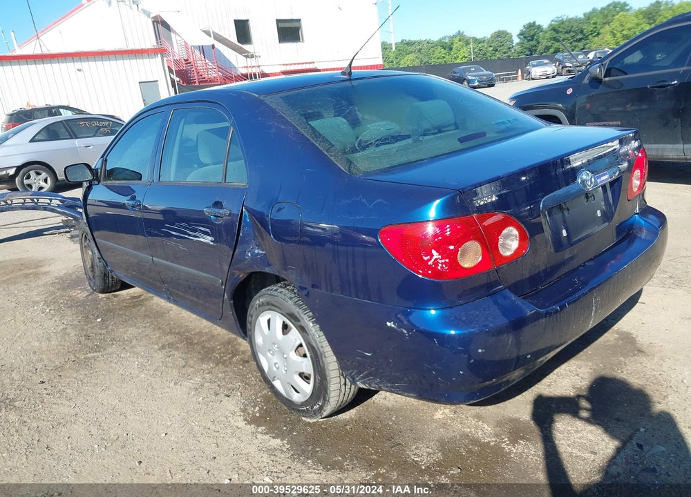 2007 TOYOTA COROLLA CE VIN: 2T1BR32E67C775783