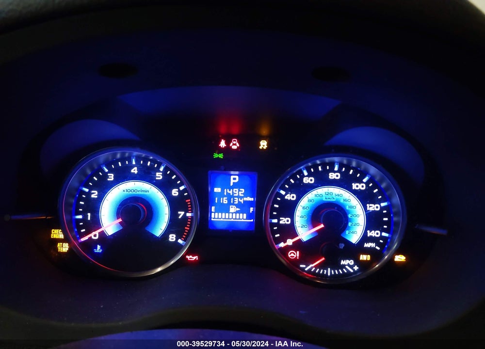 2014 SUBARU XV CROSSTREK HYBRID 2.0I TOURING VIN: JF2GPBKC6EH302500