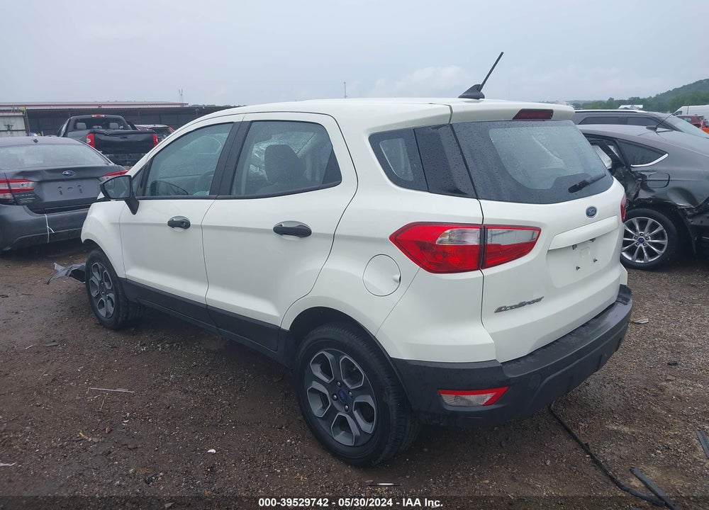 2021 FORD ECOSPORT S VIN: MAJ3S2FE1MC446559