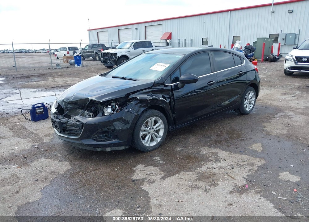 2019 CHEVROLET CRUZE LT VIN: 3G1BE6SM4KS542607