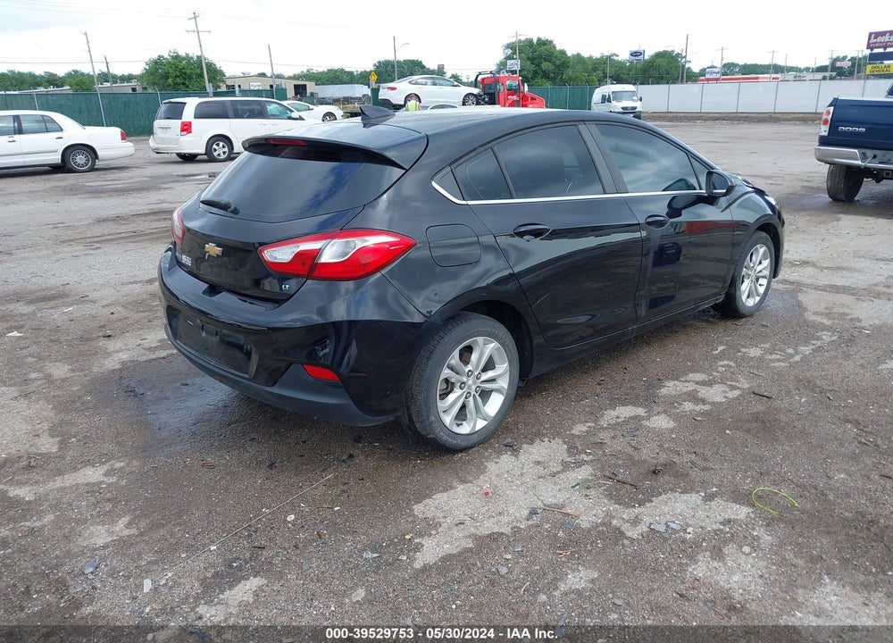2019 CHEVROLET CRUZE LT VIN: 3G1BE6SM4KS542607