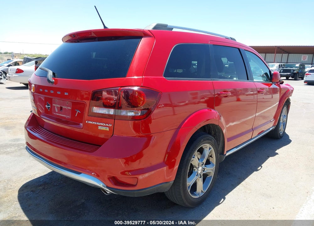 2016 DODGE JOURNEY CROSSROAD PLUS VIN: 3C4PDCGG9GT210021