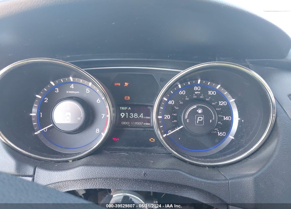 2011 HYUNDAI SONATA GLS VIN: 5NPEB4AC5BH120124