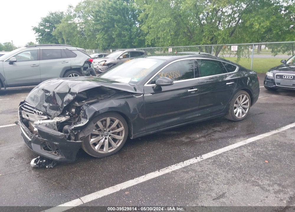 2018 AUDI A5 2.0T PREMIUM VIN: WAUBNCF57JA006126