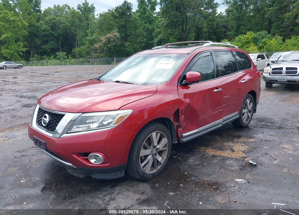 2015 NISSAN PATHFINDER PLATINUM VIN: 5N1AR2MM6FC685434