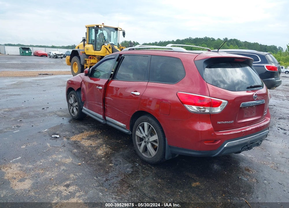 2015 NISSAN PATHFINDER PLATINUM VIN: 5N1AR2MM6FC685434