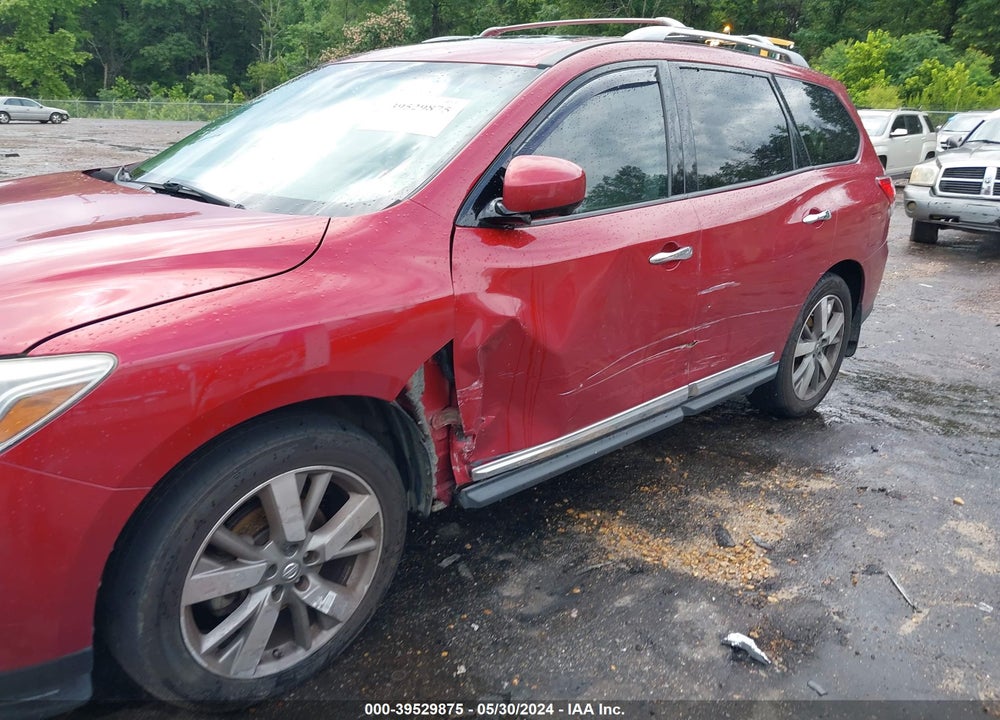 2015 NISSAN PATHFINDER PLATINUM VIN: 5N1AR2MM6FC685434