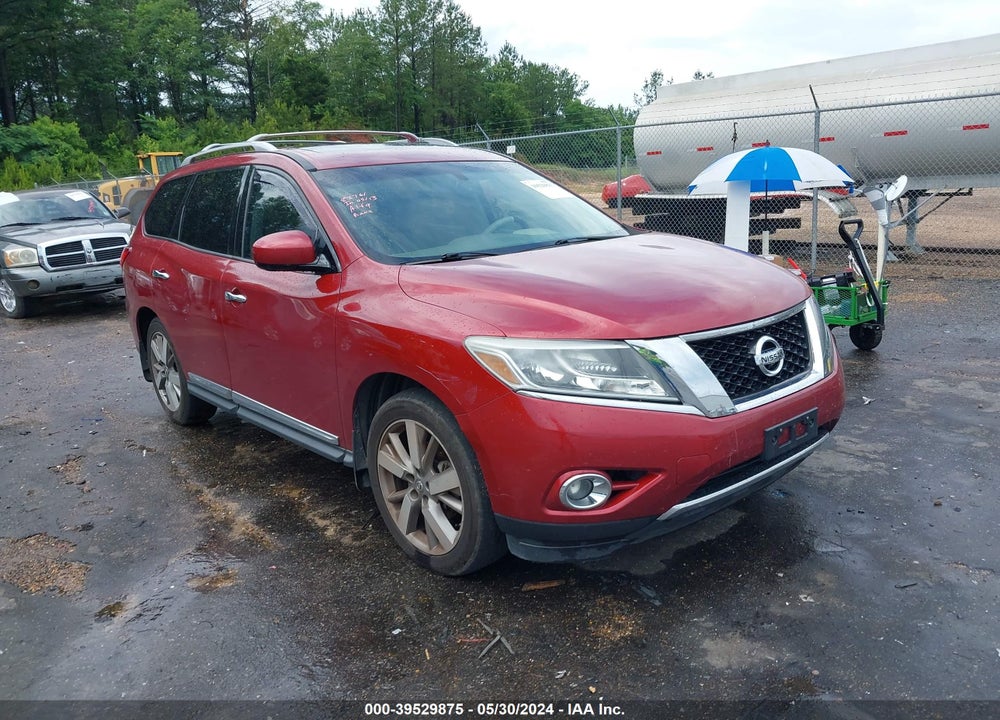 2015 NISSAN PATHFINDER PLATINUM VIN: 5N1AR2MM6FC685434
