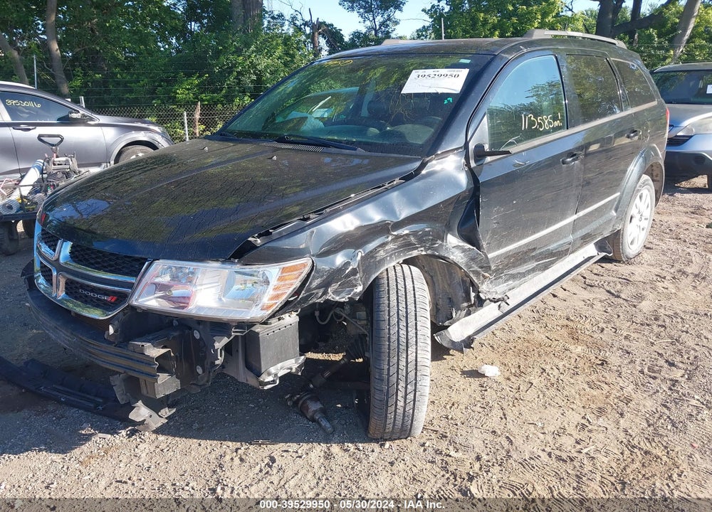 2018 DODGE JOURNEY SE VIN: 3C4PDCAB9JT521503
