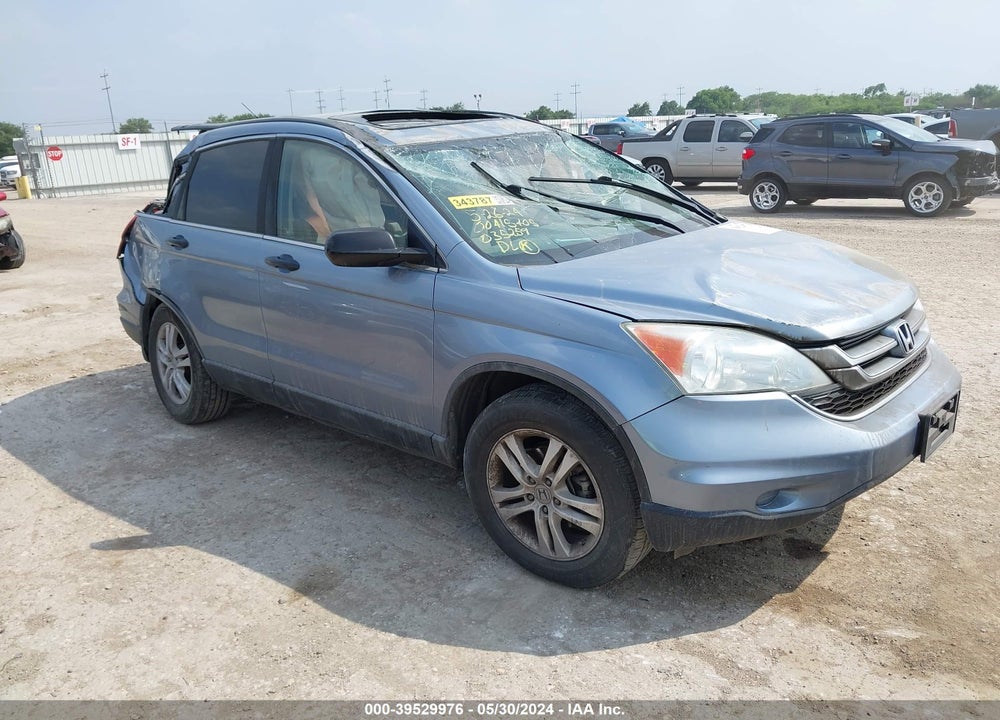 2010 HONDA CR-V EX VIN: 5J6RE3H5XAL035259