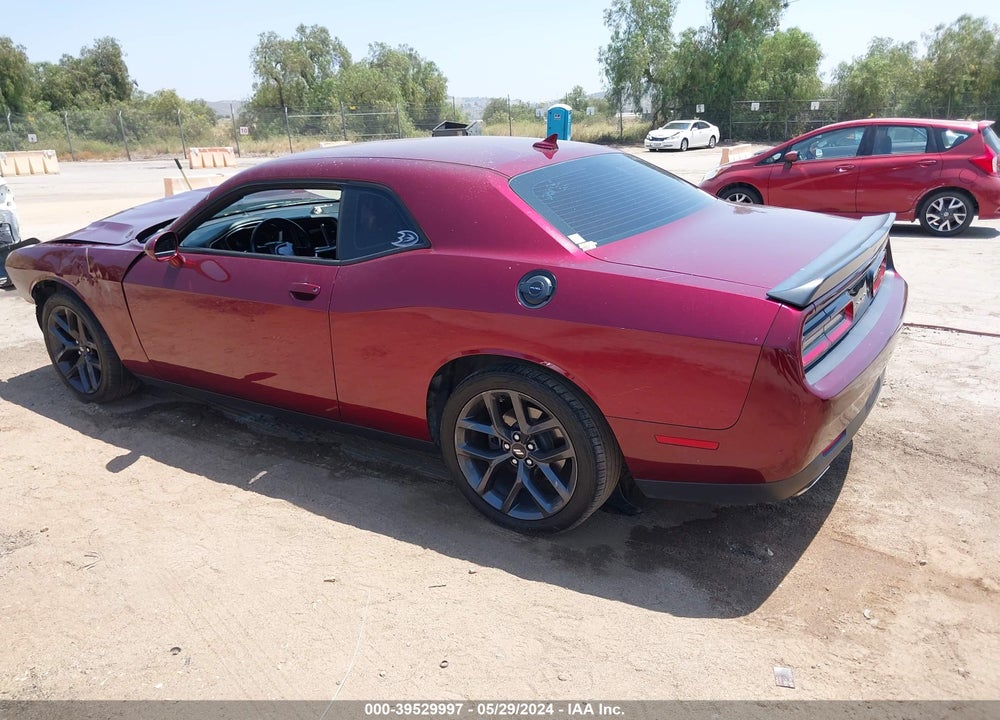 2019 DODGE CHALLENGER SXT VIN: 2C3CDZAG3KH571549