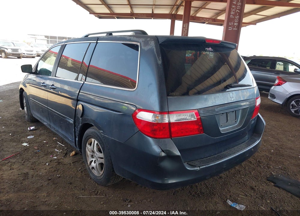 2005 HONDA ODYSSEY EX-L VIN: 5FNRL38695B038862