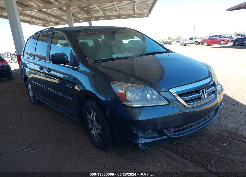 2005 HONDA ODYSSEY EX-L VIN: 5FNRL38695B038862