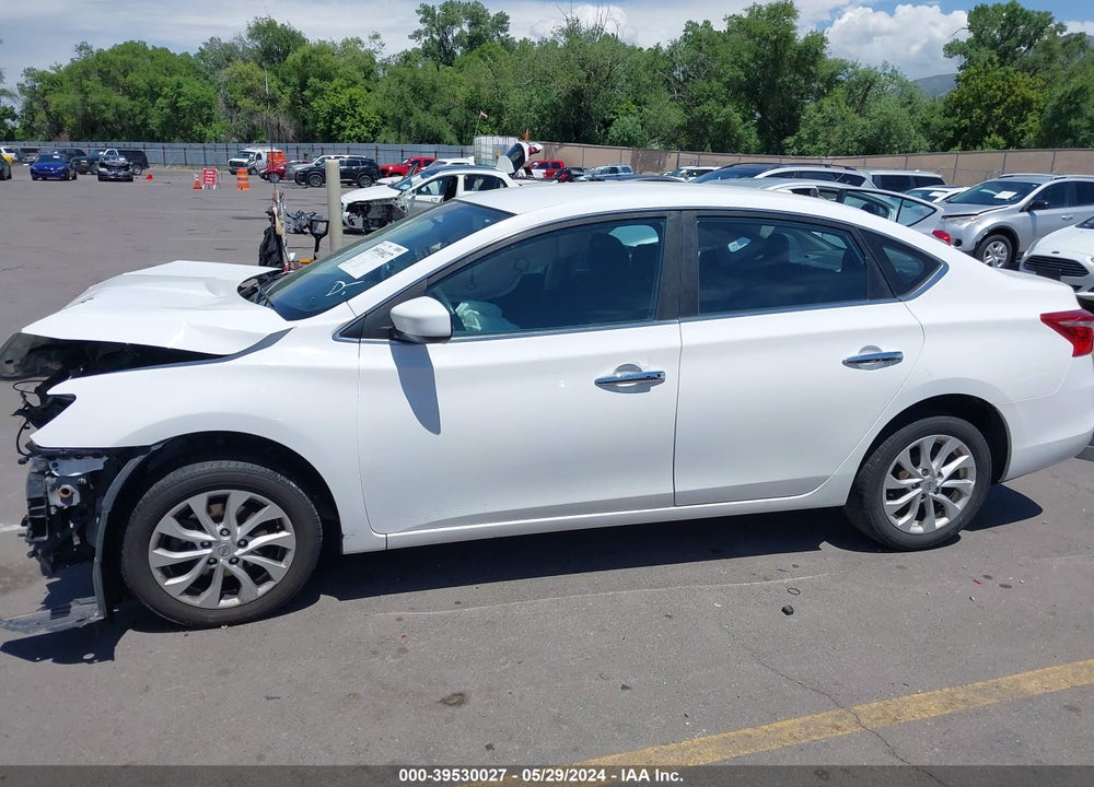 2018 NISSAN SENTRA SV VIN: 3N1AB7AP3JL618715