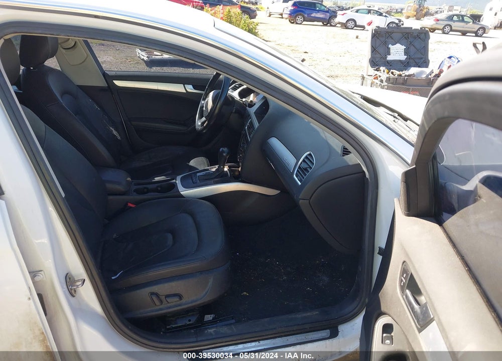 2012 AUDI A4 2.0T PREMIUM VIN: WAUBFAFL5CN016049
