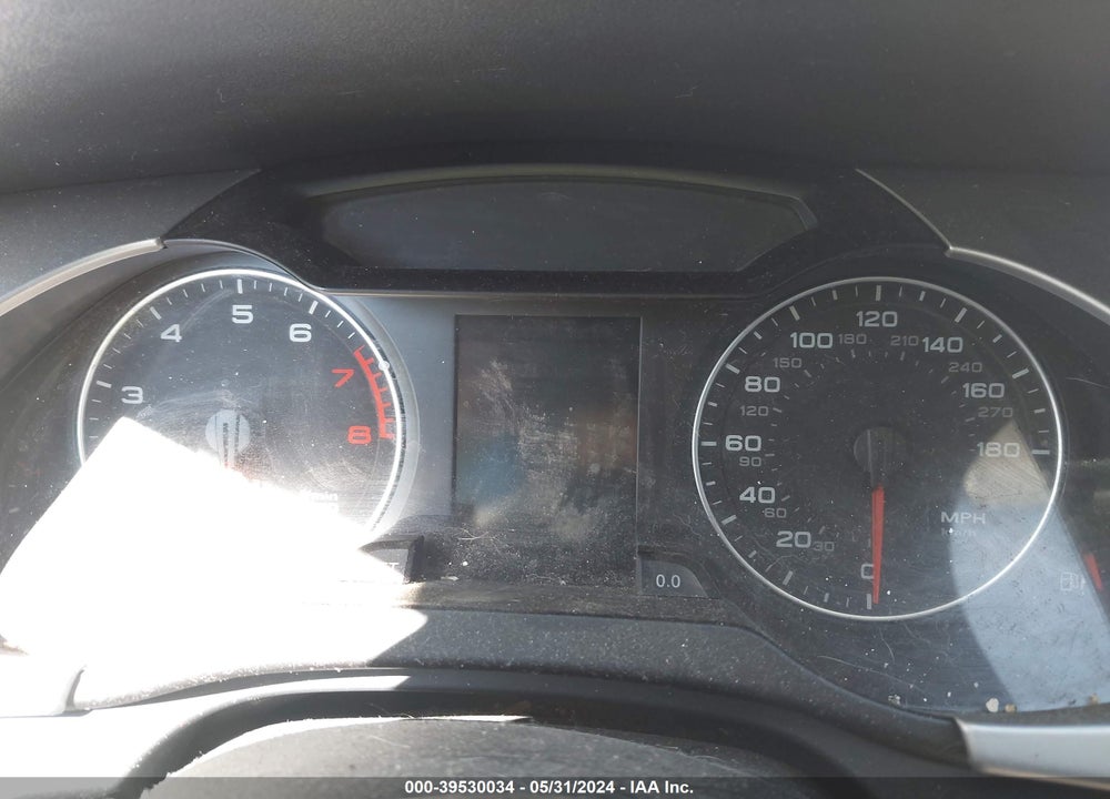 2012 AUDI A4 2.0T PREMIUM VIN: WAUBFAFL5CN016049