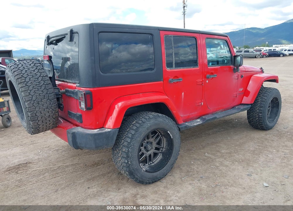 2018 JEEP WRANGLER JK UNLIMITED SAHARA VIN: 1C4HJWEG3JL893970