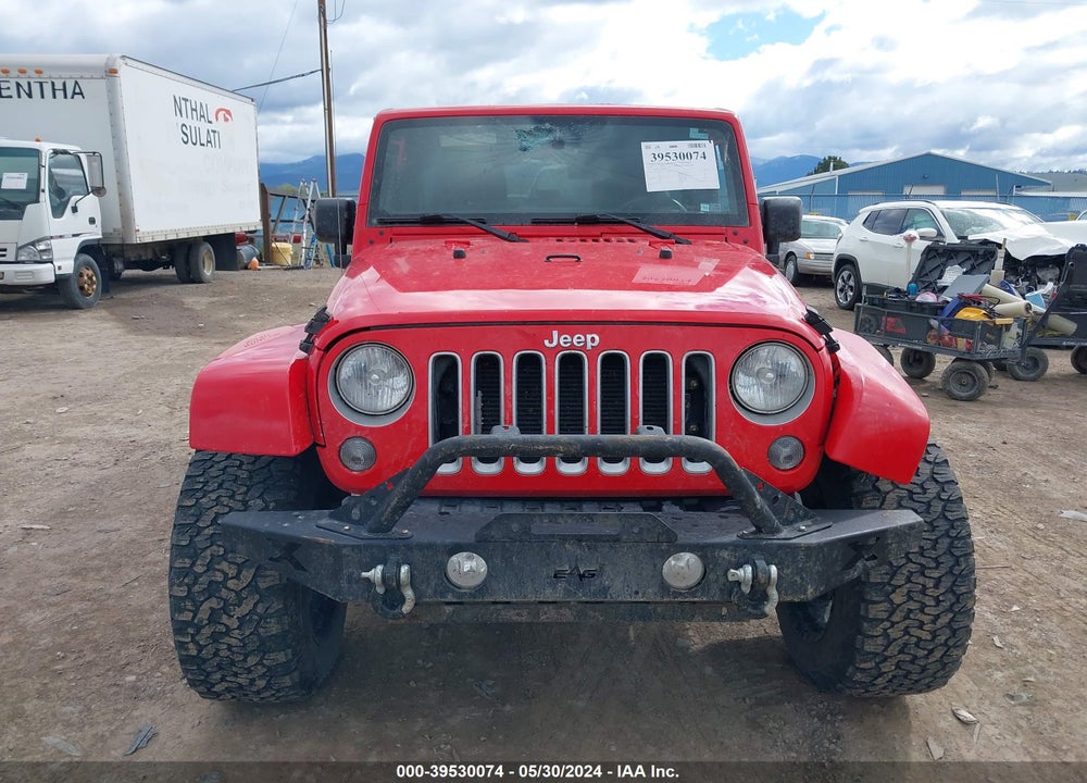 2018 JEEP WRANGLER JK UNLIMITED SAHARA VIN: 1C4HJWEG3JL893970