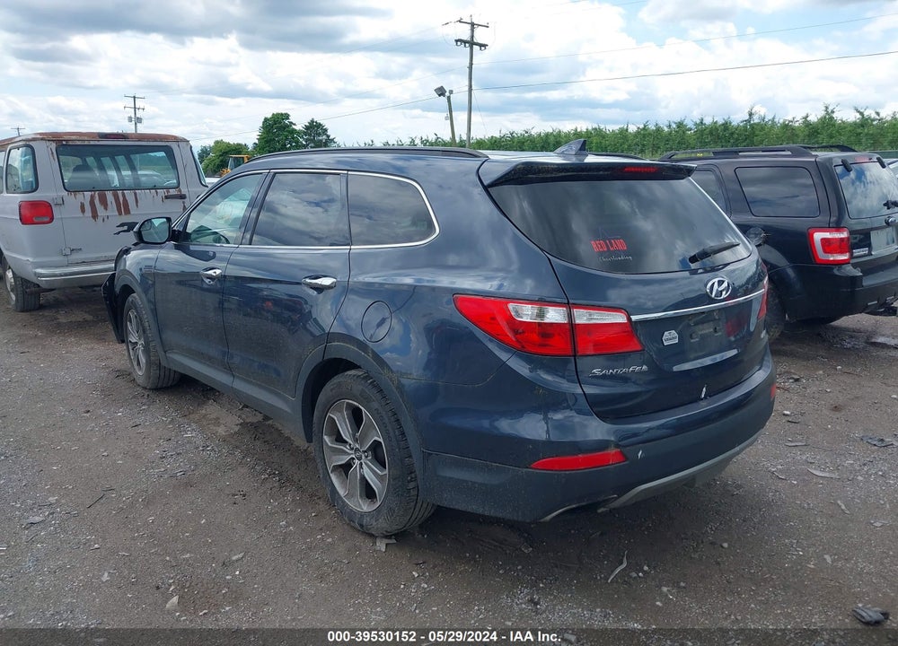 2016 HYUNDAI SANTA FE SE VIN: KM8SMDHF2GU134021