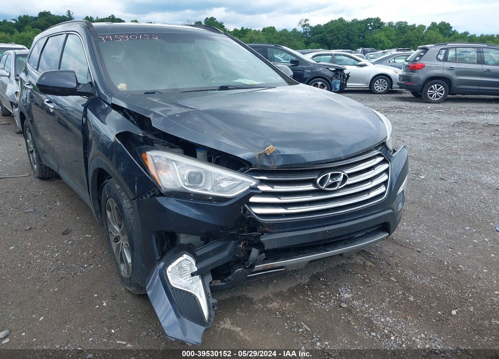 2016 HYUNDAI SANTA FE SE VIN: KM8SMDHF2GU134021