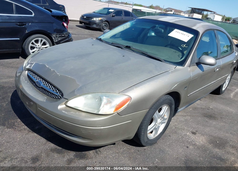 2002 FORD TAURUS SEL VIN: 1FAHP56S72A189074