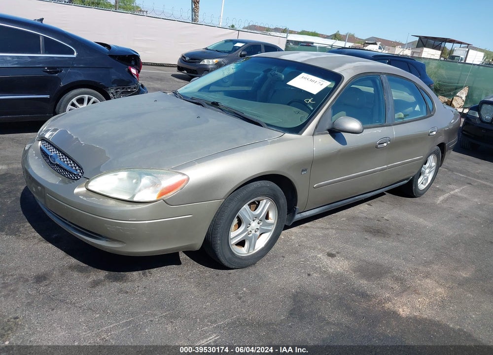 2002 FORD TAURUS SEL VIN: 1FAHP56S72A189074