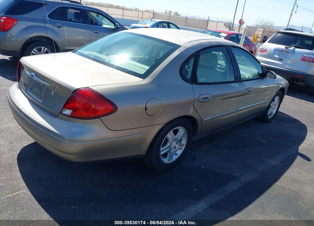 2002 FORD TAURUS SEL VIN: 1FAHP56S72A189074