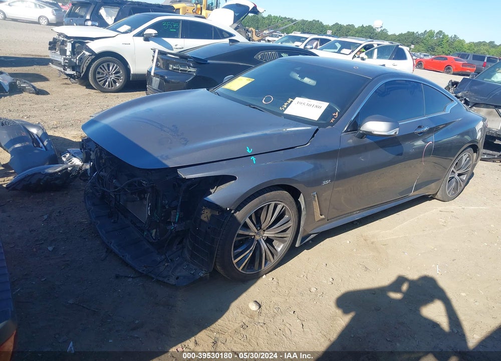 2019 INFINITI Q60 3.0T LUXE VIN: JN1EV7EL7KM290657