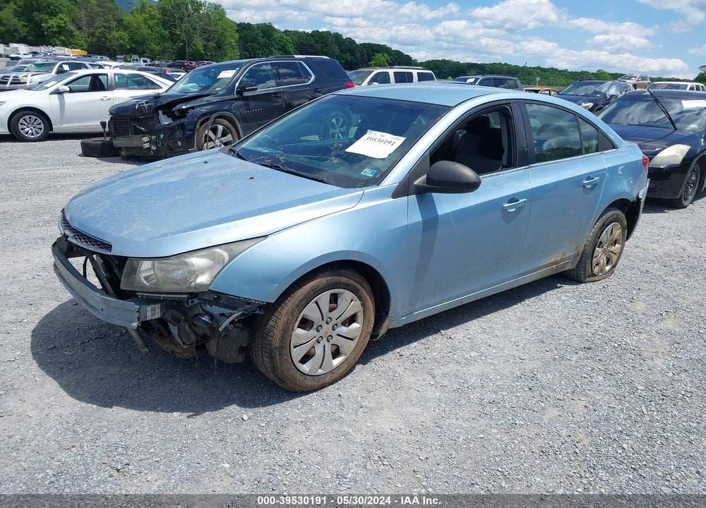 2012 CHEVROLET CRUZE LS VIN: 1G1PC5SH0C7152743
