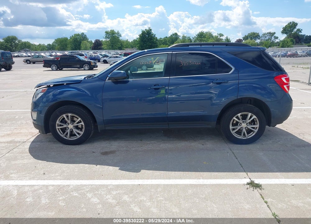 2017 CHEVROLET EQUINOX LT VIN: 2GNFLFEKXH6165725
