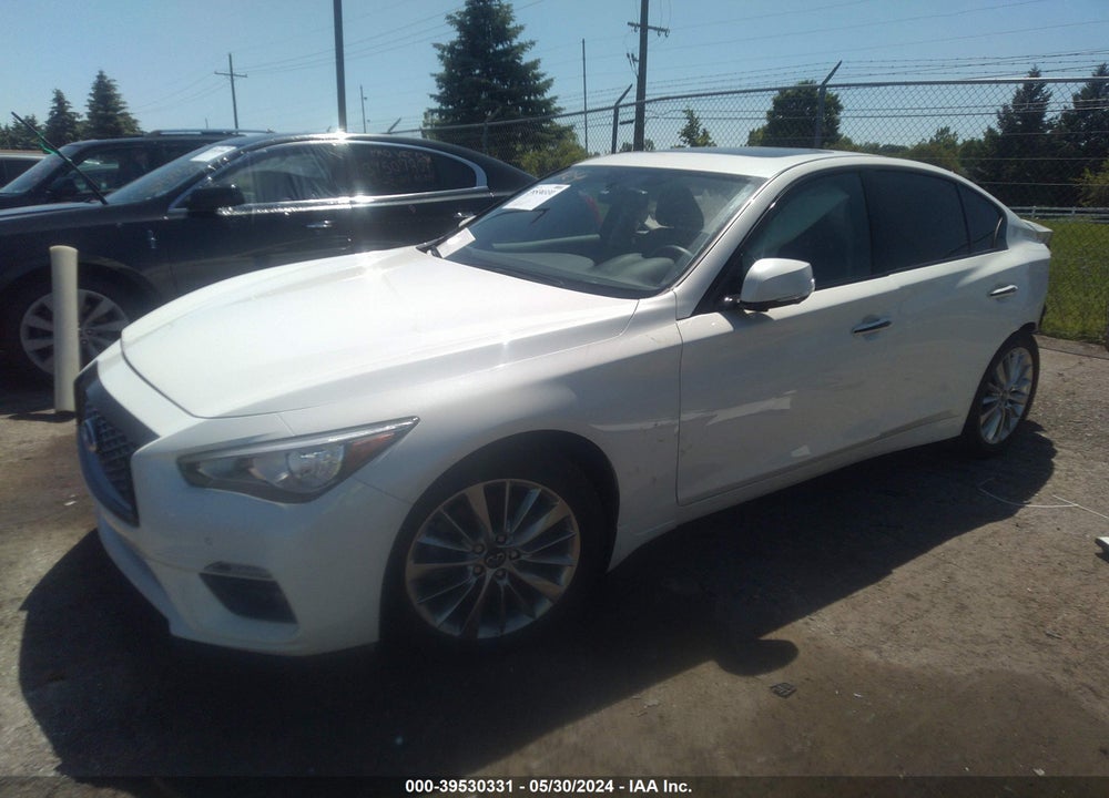 2021 INFINITI Q50 LUXE AWD VIN: JN1EV7BR3MM753647